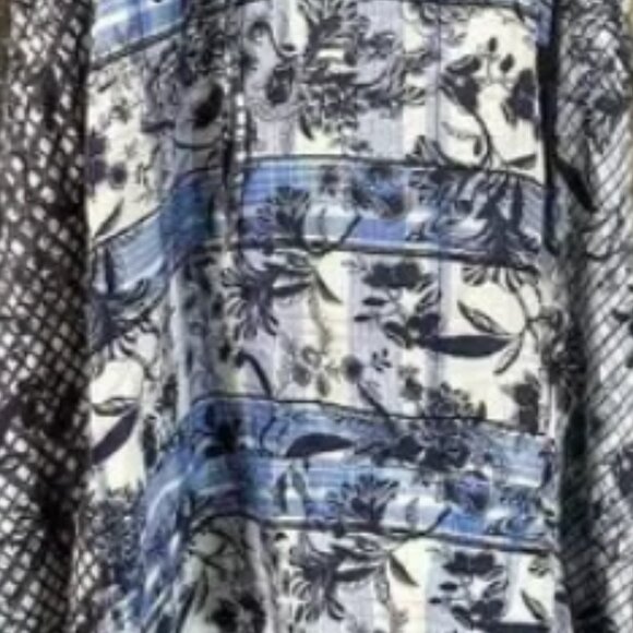 Brand New PILCRO ASYMMETRICAL LINEN DRAWSTRING SKIRT - Picture 10 of 10